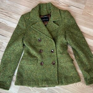 Moda International Green Pea Coat